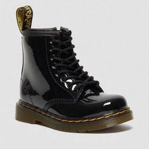 Dr. Marten Toddler Patent Leather boots